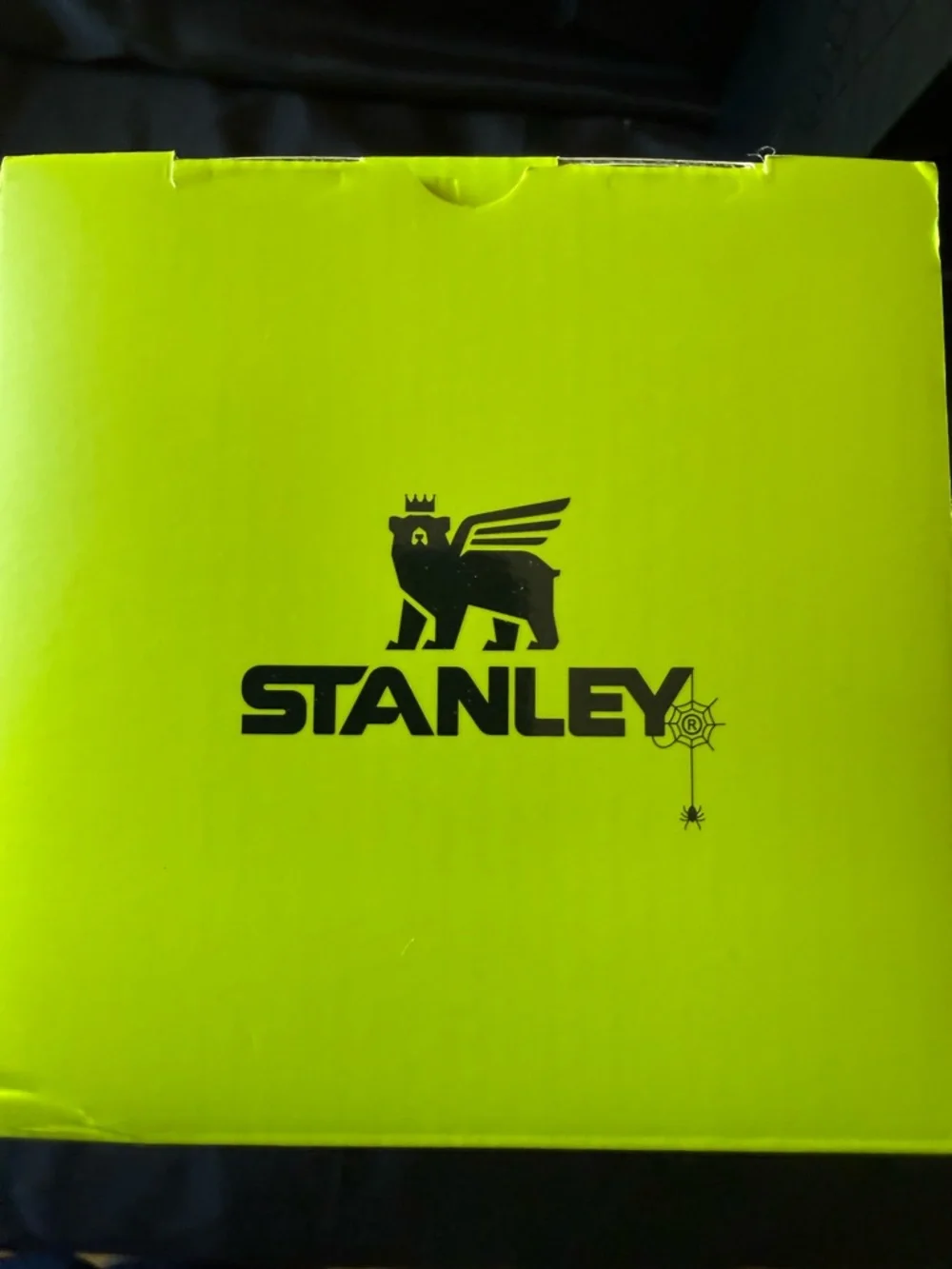 New Stanley 40oz Black Neon Green Spider Web Special with Neon Green Straw - Picture 12 of 12